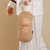 Large Plush-covered Hot Water Bottle with Waist Support and Thickened Rubber Hand Warmer Bag