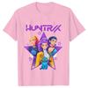 Kpop Demon Hunters Cartoon T-shirt for Chrildren  O-neck T-shirts 2025 Hot Movies Same Tshirts Fans Gifts Y2K High Street Tops