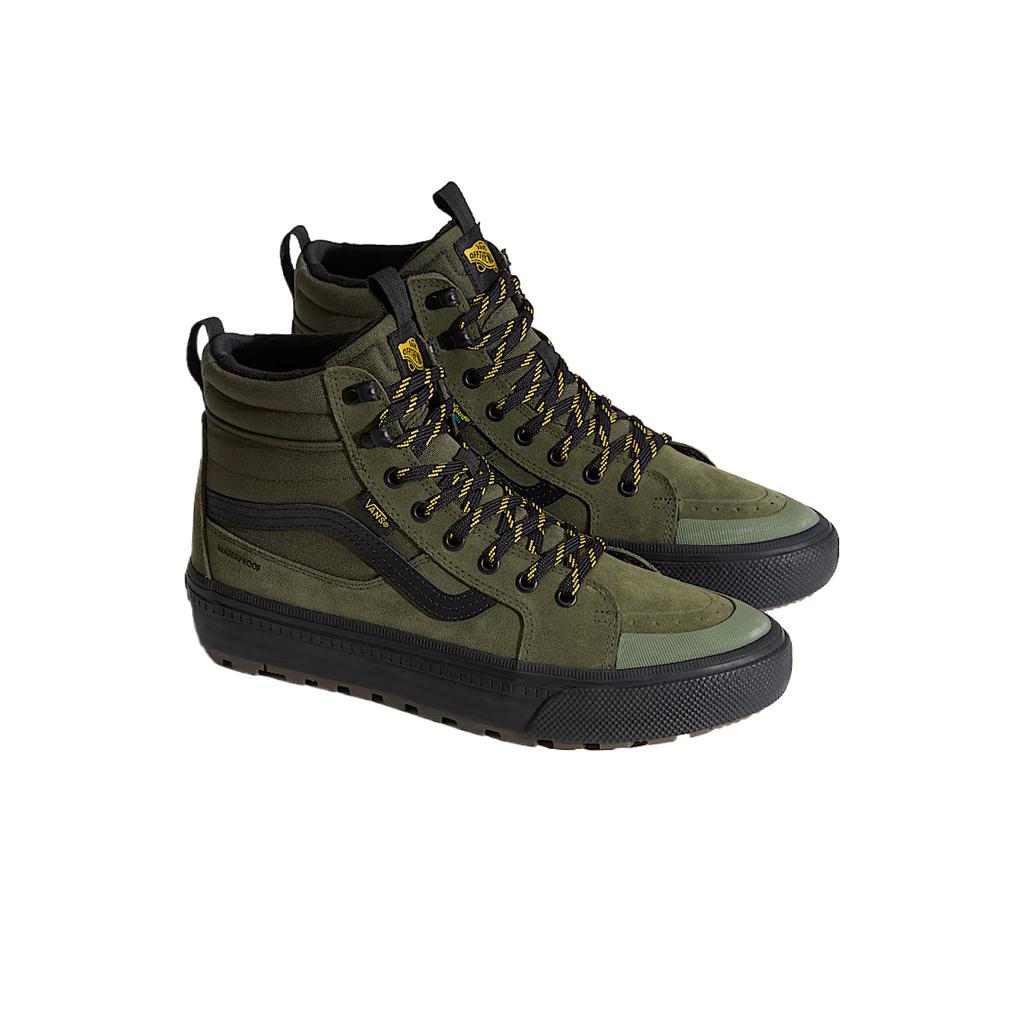 Vans SK8-Hi Green Black Unisex Sneakers VN000DAQ203