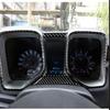 5Pcs Carbon Fiber Interior Speedometer Surround Cover Trim For Chevrolet Camaro