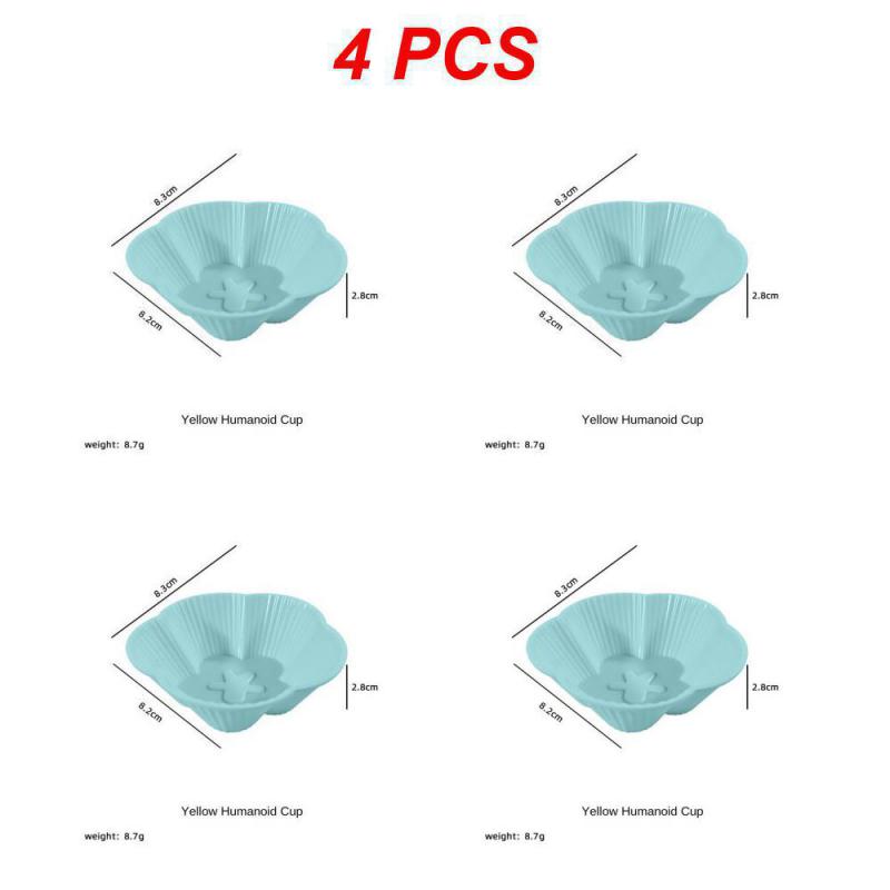 2/4PCS Silicone Mold Various Colors Texture Is Soft And Delicate Soft And Tough  high Temperature Resistance Of Mold