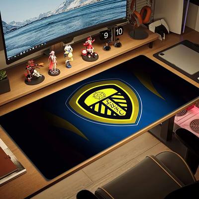 Leeds United Print Cushion Non-slip Laptop Tablet Big Mousepad XXL Mat Mini PC Playmat With Lock Edge