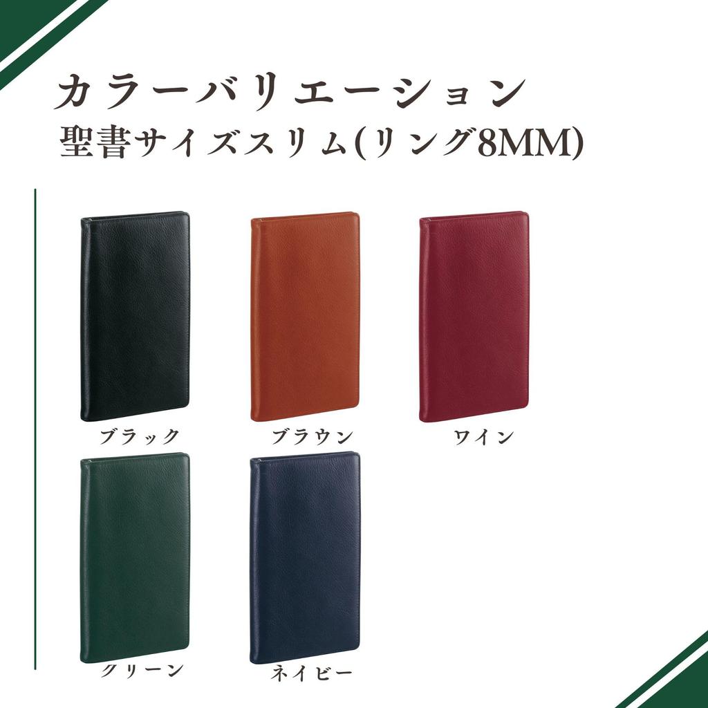 Raymay Fujii Da Vinci Standard Bible System Organizer, Black, JDB3007B