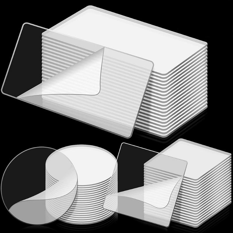 10 Stück Super Starkes Nano Doppelseitiges Klebeband Doppelseitiges Klebeband Stark Wasserdicht Keine Spuren Selbstklebend Acryl Pad Patch Klebrig