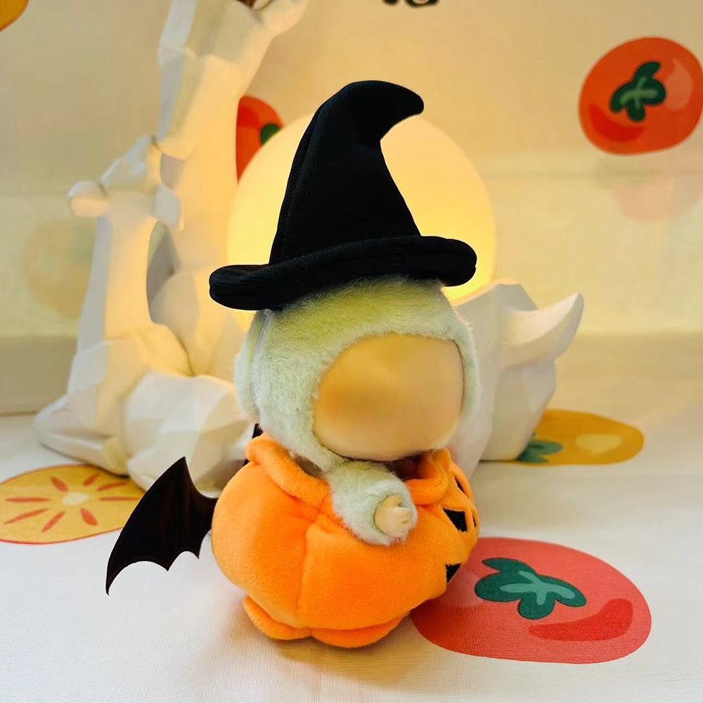 Compatible Labubu Hanging Ornaments Halloween Pumpkin One-Piece Clothes Baby Clothes Accessories Set Labubu Clothes Accessories