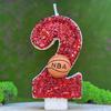 Basketball Number Birthday Cake Candles - Creative Digital Party Decorations