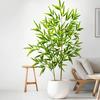 1 Lush Artificial Bamboo Leaf Plant,Low Maintenance,Suitable for Indoor and Outdoor Decoration Perfect for Home,Garden Displays