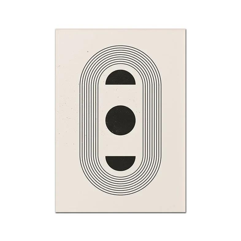 Skandinavische Minimalistische Wandkunst Minimalistischer Druck Leinwandbild Poster für Schlafzimmer Moderne Heimdekoration
