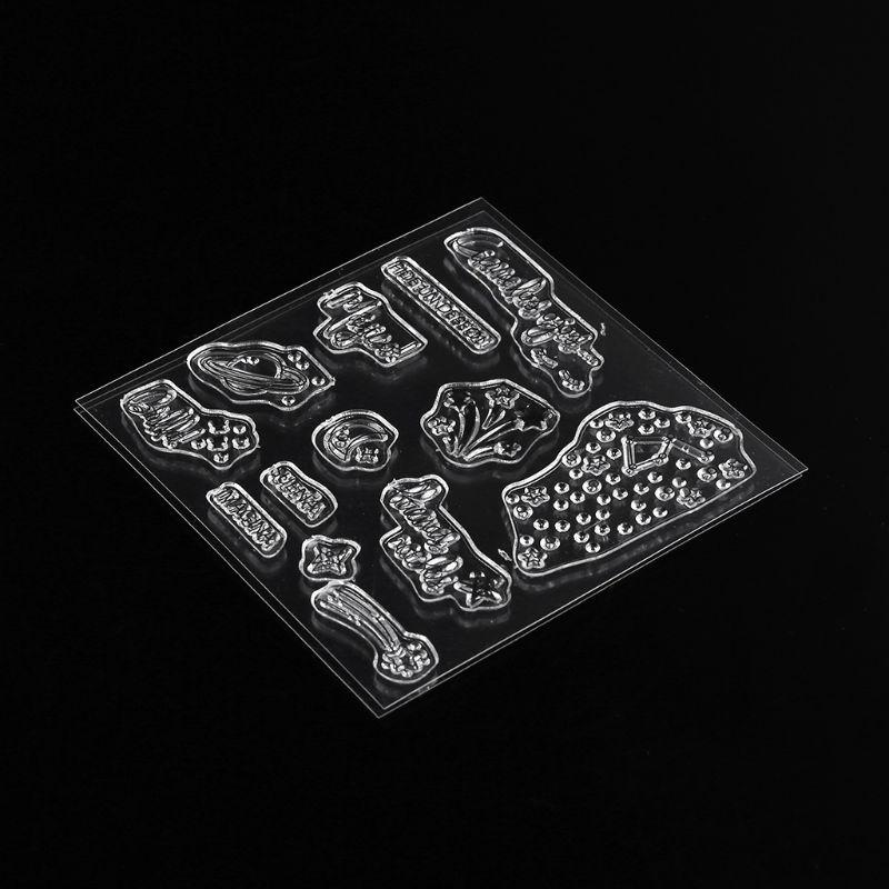 Satın alın Star Silicone Clear Seal Stamp DIY Art Embossing Photo Album ...