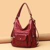 Deri Tote Çanta Kadın Büyük Kapasiteli Çanta Omuz Crossbody Çanta