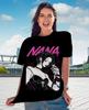 Nana Osaki T-Shirt,Black Stones Manga Anime Girl Kawai Graphic Shirt All Size