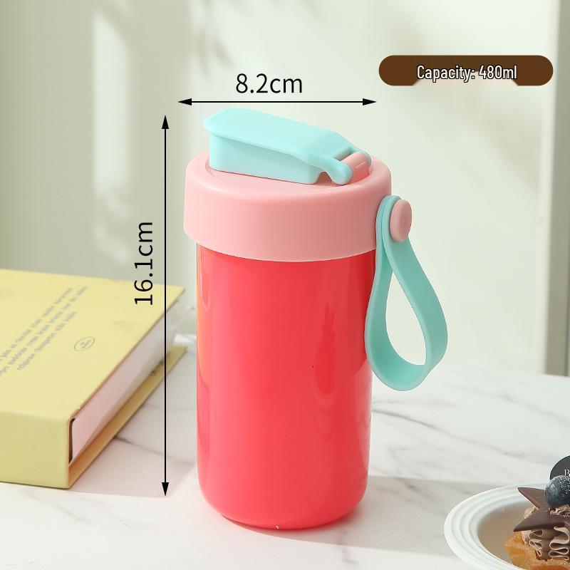 304 Stainless Steel Bento Box with Water Cup & Cutlery Set for Students & Office Workers