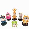 Grenouille et Girafe Créatives en PVC Shin-chan Figurine d'Action Décoration de Bureau Vente en Gros