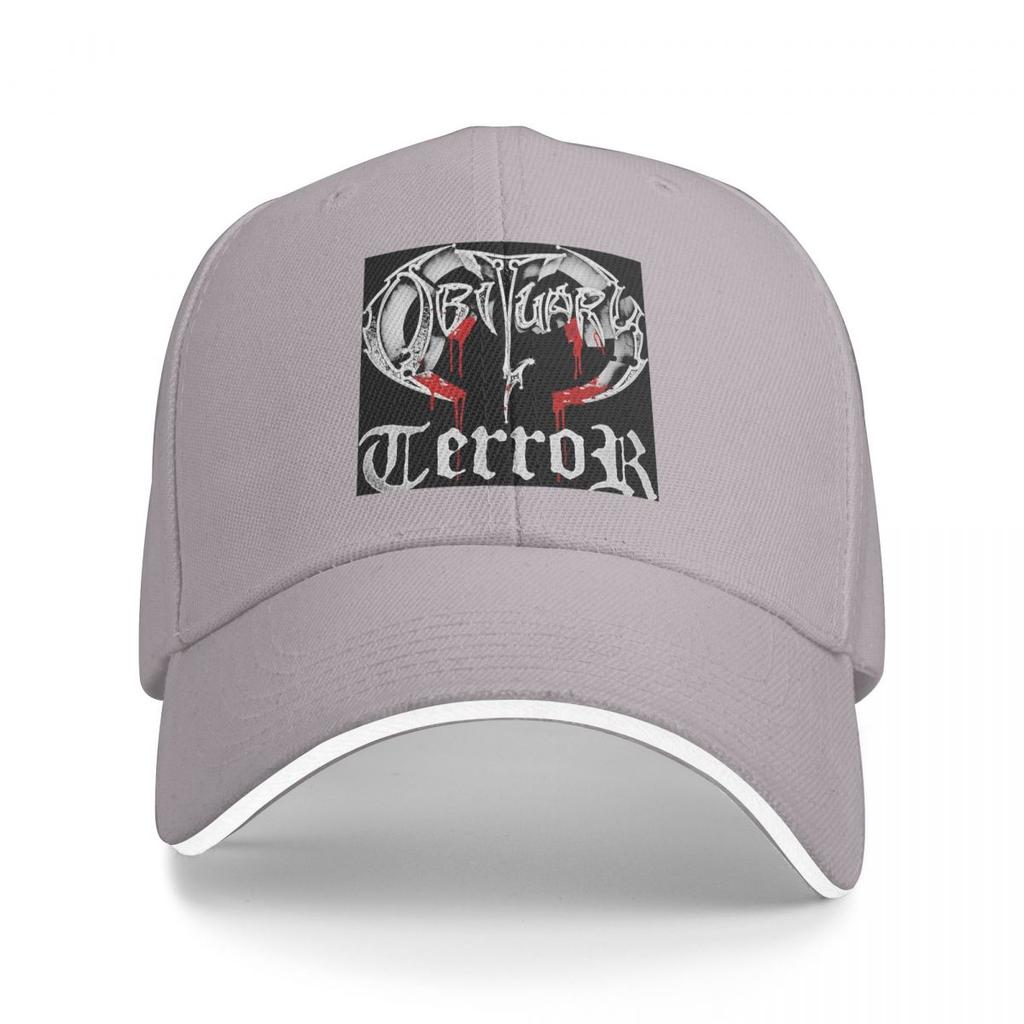 Unisex Baseballkepsar Dödsannons Death Metal Rockband Musik Utomhus Streetwear Sport Baseballkepsar Hip Hop Keps Casquette Hattar