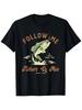 Men'S Retro Christian T-Shirt 100% 'Follow Me, Fishers of Men' Graphic Tee Vintage Fishing Design Wi