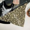 Fashion Wasteland Style Star Hair Scarf Hip Hop Soft Wrap Y2K Hip Scarf Triangular Sacrf Knitted Tube Top Streetwear