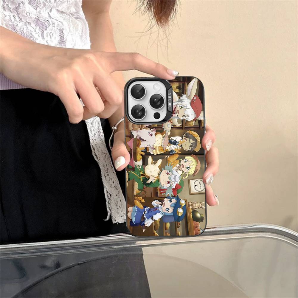 Made in Abyss Anime Phone Case For iPhone 17 16 15 14 13 12 11 Pro MAX Matte Shockproof Back Anti Fall Matte Cover