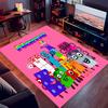 Tappeto Personalizzato con Stampa Numberblocks - Morbido, Lavabile, Antiscivolo, per Interni, Soggiorno, Casa e Ufficio, Tappeto Decorativo