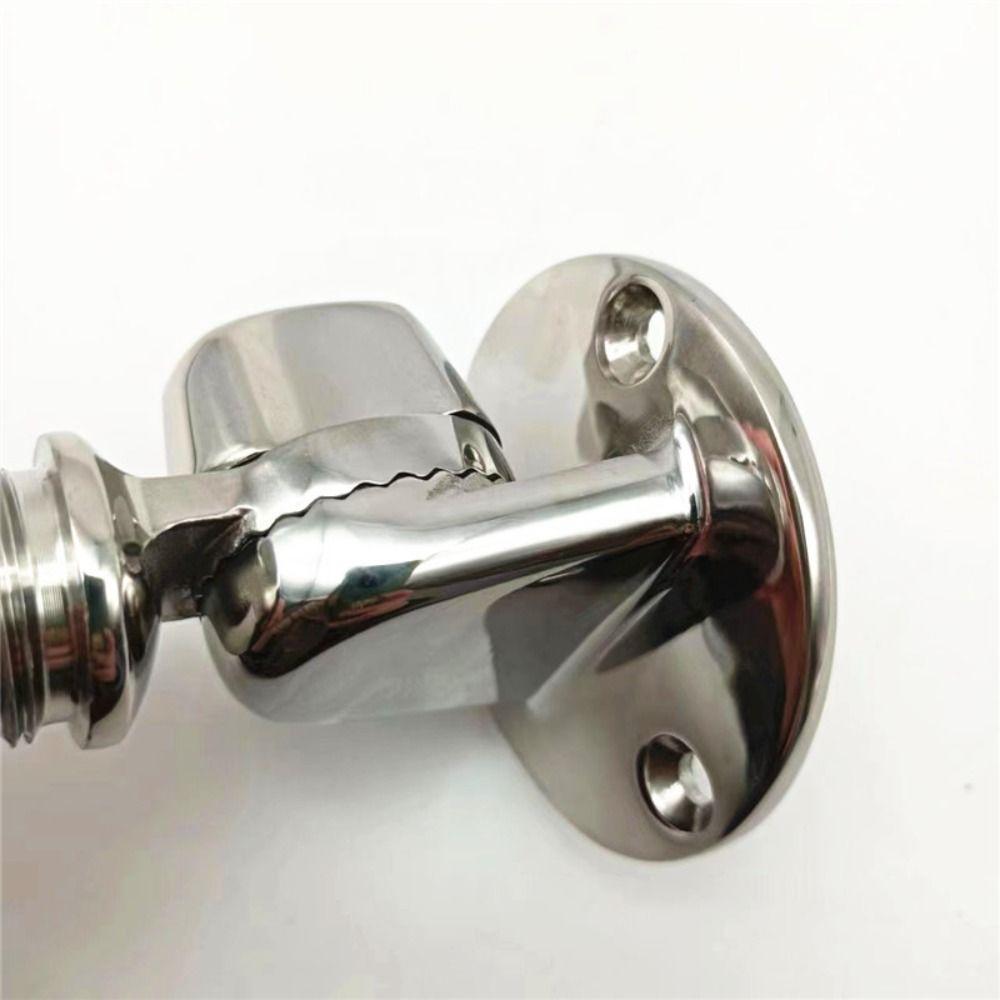 Adjustable Design Ratchet Antenna Mount 25mm Diameter Boat Antenna Mount  Marine Accessories