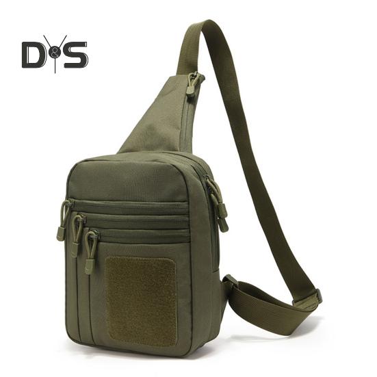 Crossbody Sling Backpack Skrytá taška přes rameno Tactical Chest Pack Vodotěsná taška s pouzdrem pro každodenní použití v kanceláři a cestování