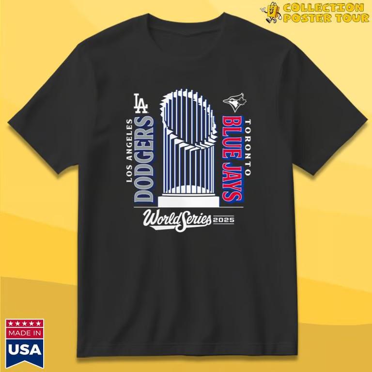 Blue Jays 2025 World Series Match Up T-Shirt Unisex T-Shirt S