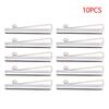 5/10Pcs 75Mm Bifold Money Clip Bar Wallet Spring Clamp Cash Check Credit Card Holder Hardware Metal Clip