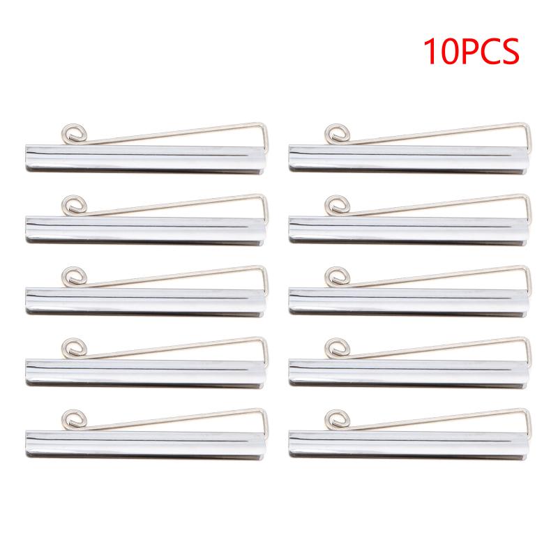 5/10Pcs 75Mm Bifold Money Clip Bar Wallet Spring Clamp Cash Check Credit Card Holder Hardware Metal Clip