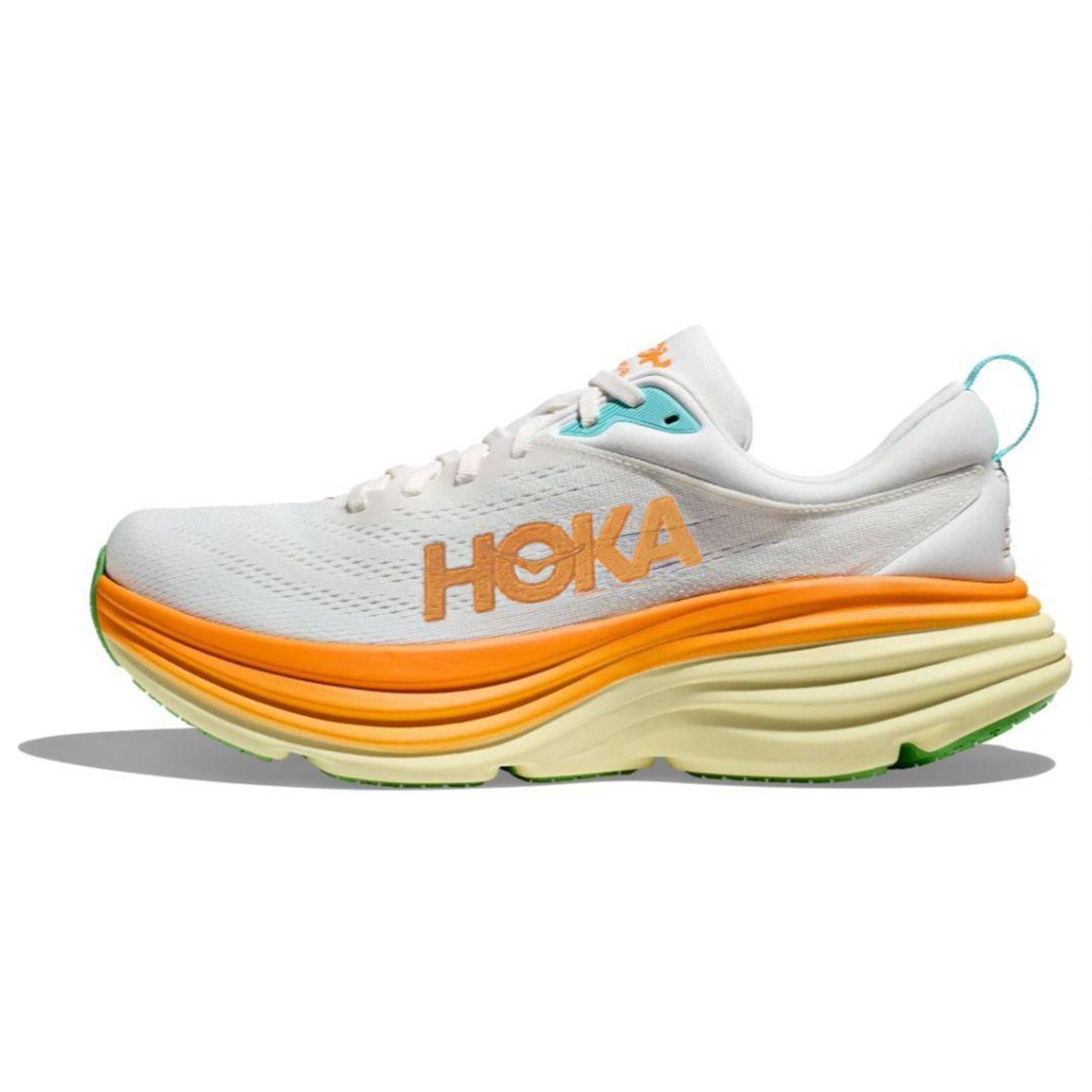 HOKA ONE ONE Bondi 8  Blanc De Blanc Solar  Men s 1123202-BNCS EU 43⅓