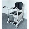 Elderly Care Hydraulic Sit-Up Lift Wheelchair with Commode