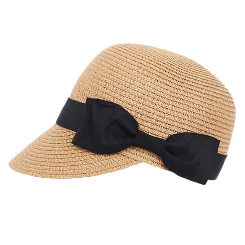 

Соломенная шляпа для отдыха на открытом воздухе, студенческая шляпа, солнцезащитная летняя бейсболка хаки
