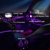 3/12/64 Colour Car LED Ambient Light For Mercedes-Benz C GLC Class Coupe W205 C43 C63 X253 LED Air Vent Speaker Decorative Lamp FS1