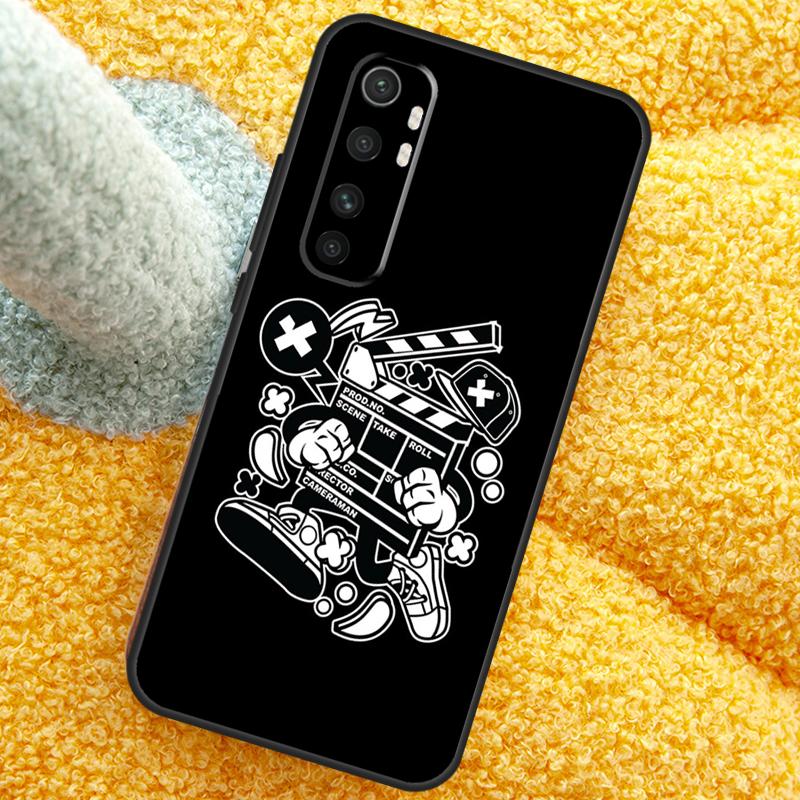 

Милый Чехол-Хлопушка для Кино и Фильмов Для Xiaomi 13T 14T 15T 14 15 Ultra 17 Pro Max Чехол Для POCO F8 F7 X7 Pro F5 F6 X5 X6 Xiaomi 15 Ultra