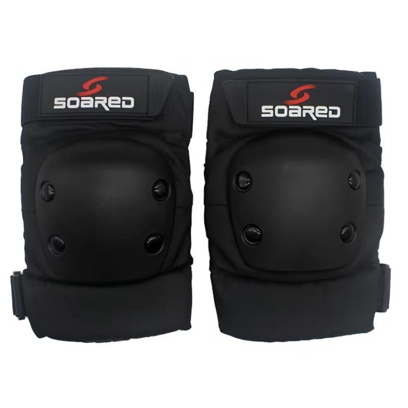 

Shockproof Professional Thicken Ski Snowboard Roller Skating Knee Guard Elbow Protector Brace Pad Black M