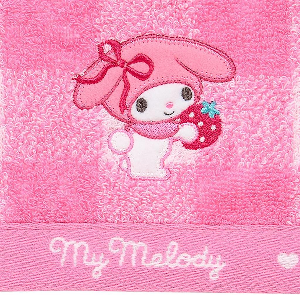 Sanrio Imabari Bath My Made in 449474 Towel, Melody, 100% Cotton, Japan, Gift,