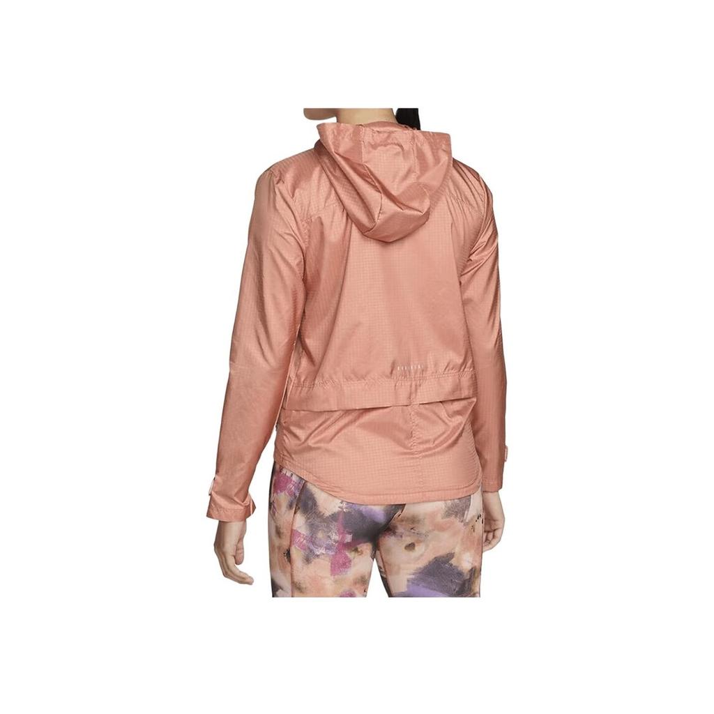 Nike Essential Logo Pattern Windbreaker Jacket Women Jacket Pink CU3218-824