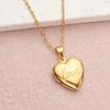 Color Openable Love Photo Frame Photo Box Pendant Necklace