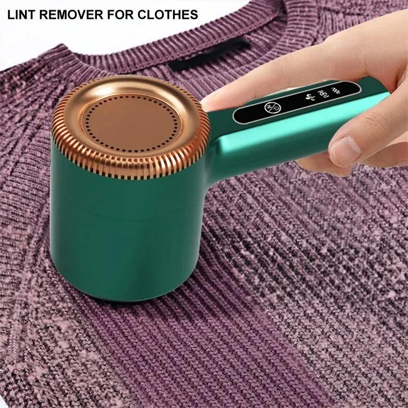 Electric Portable Lint Pellet Remover USB Rechargeable Hair Ball Shaver for Clothes Sweater Plush Clothing Razor