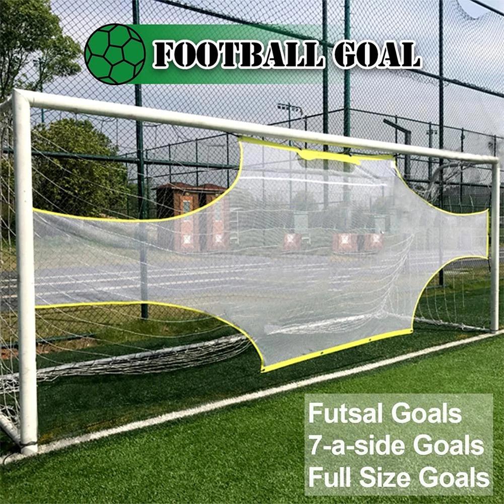 5/7 Person Soccer Goal Target Net Portable Soccer Practice Goal Net Goalkeeper Football Goal Net for Scoring and Finishing