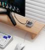 Orico MH4UC Multi-Port Fast Charging Hub with Direct Plug-In and U Disk Compatibility for Desktop, Notebook, and Tablet TC Port.