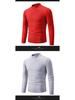 Men's Retro Half-High Neck Slim-Fit Knit Sweater - Versatile Base or Outer Layer, Casual and Lightweight