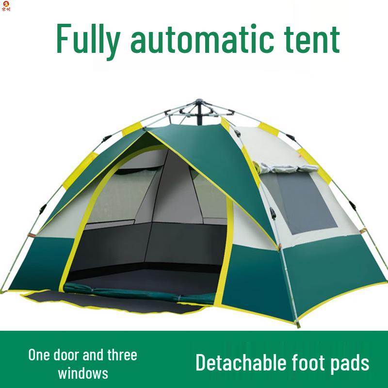 Jingzhou Quick-Open 2-3 Person Camping Tent