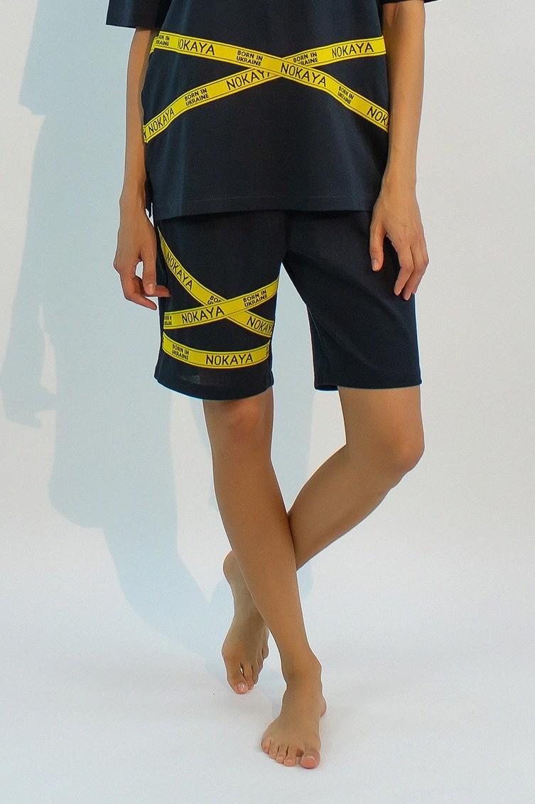 

Шорти NOKAYA (91550) 48(M) прозорий колір чорний