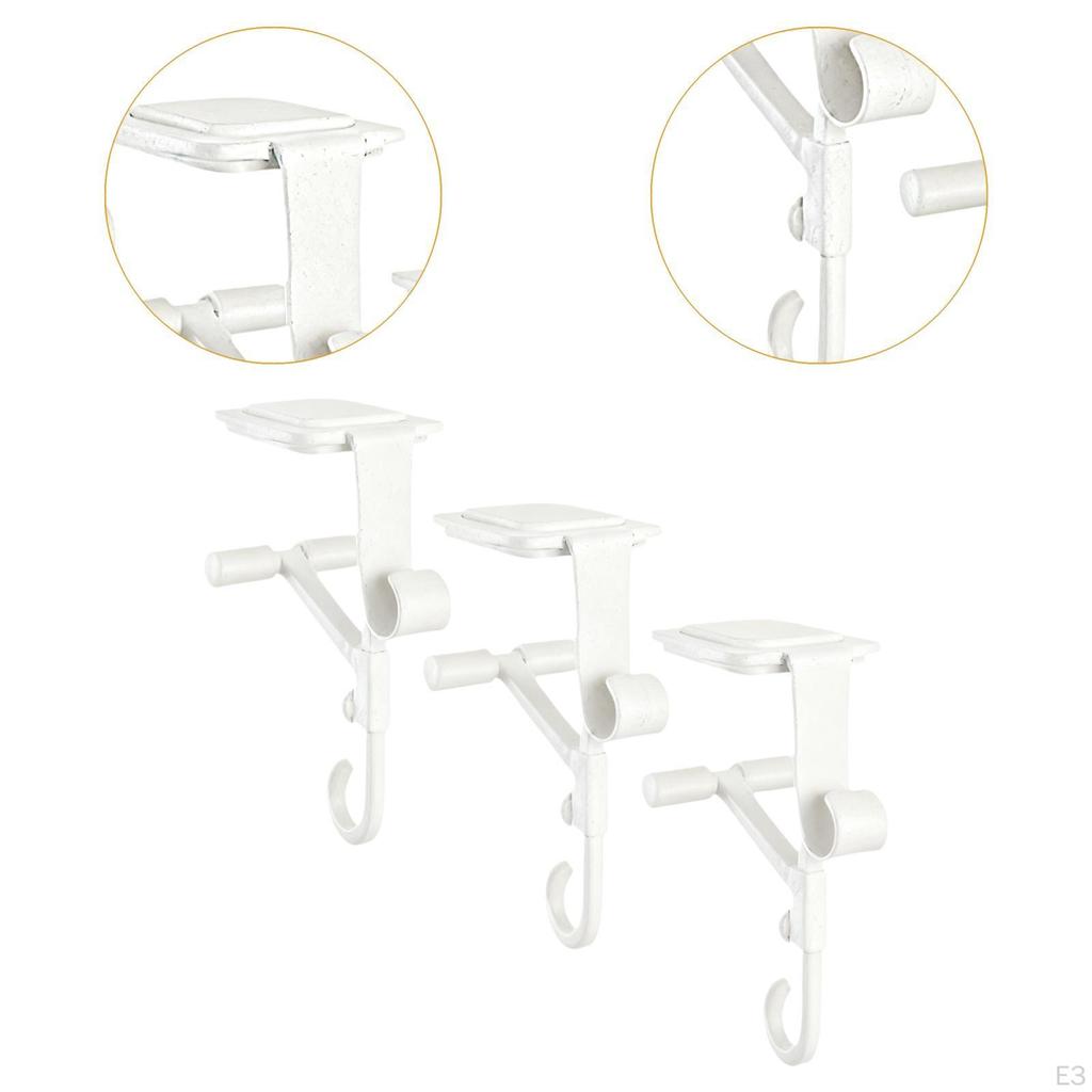 Christmas Fireplace Stocking Hanger Adjustable Multifunctional Home Decorative Festival Garland