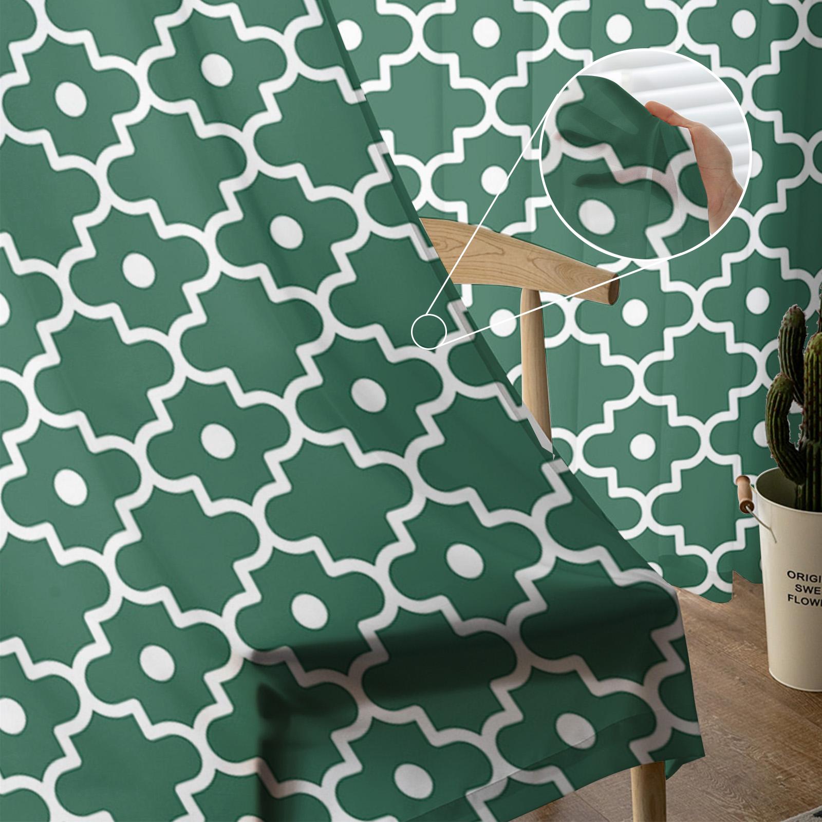 Молодежные прозрачные шторы для спальни в марокканском стиле — фото 5