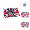 Union Jack Platinum Jubilee Flag For British National Day Decor