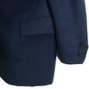 British American Striped Pattern suit Setup 96A6 Navy Men's Used