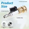 Durable High Pressure Valves Quick Connector Valves for Pressure Washer High Pressure Washer Guns Accessories