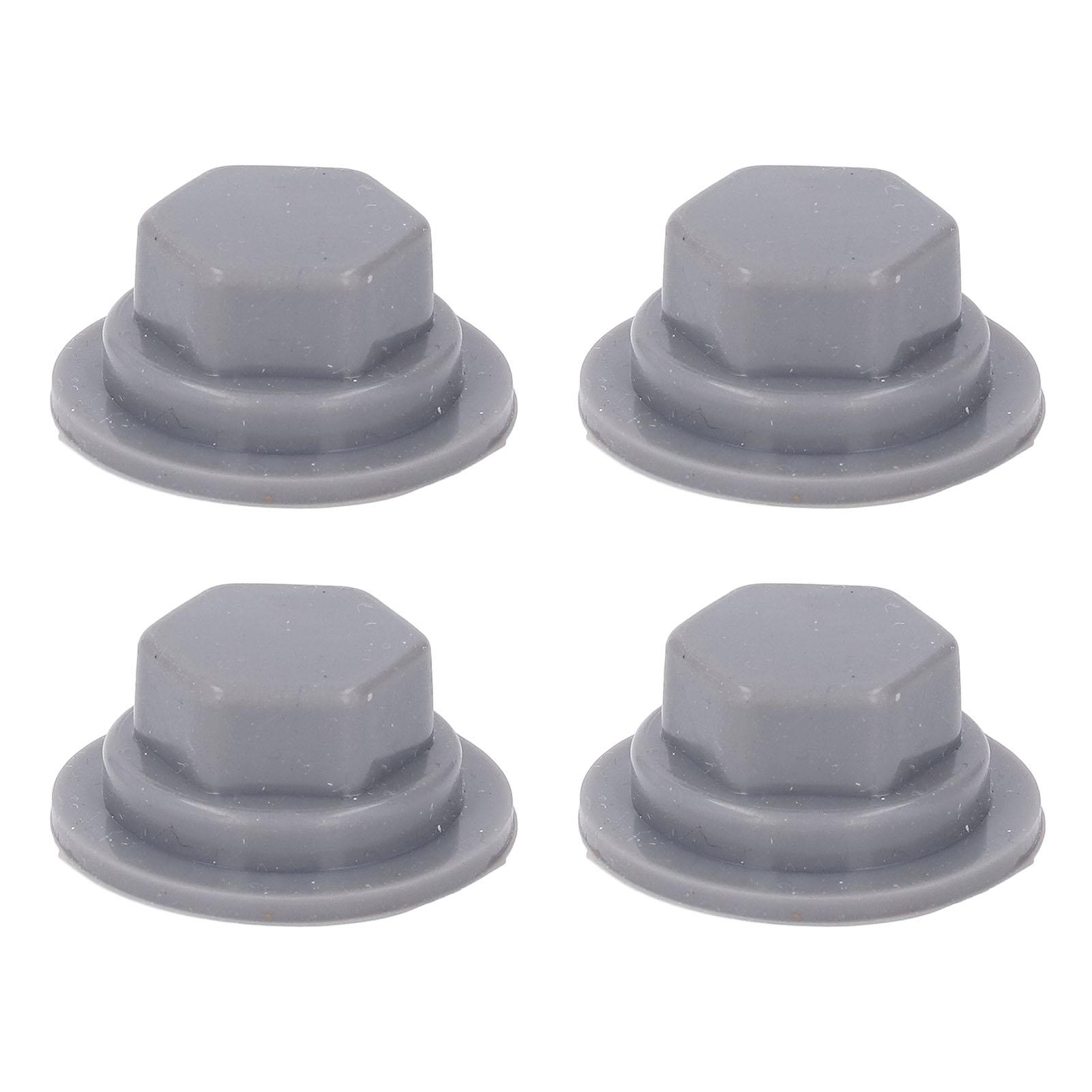 

50 шт. Шестигранные колпачки для болтов, Водонепроницаемые, Пыленепроницаемые, Защитные колпачки для шестигранных болтов, Силиконовые протекторы головок болтов M10