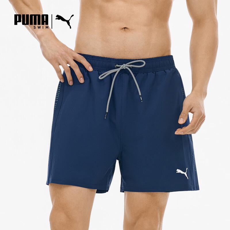 

PUMA Men s Fake Two-Piece Swim Trunks M