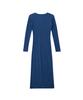 Salon De Yon Line Point Basic Jersey Dress_ Blue